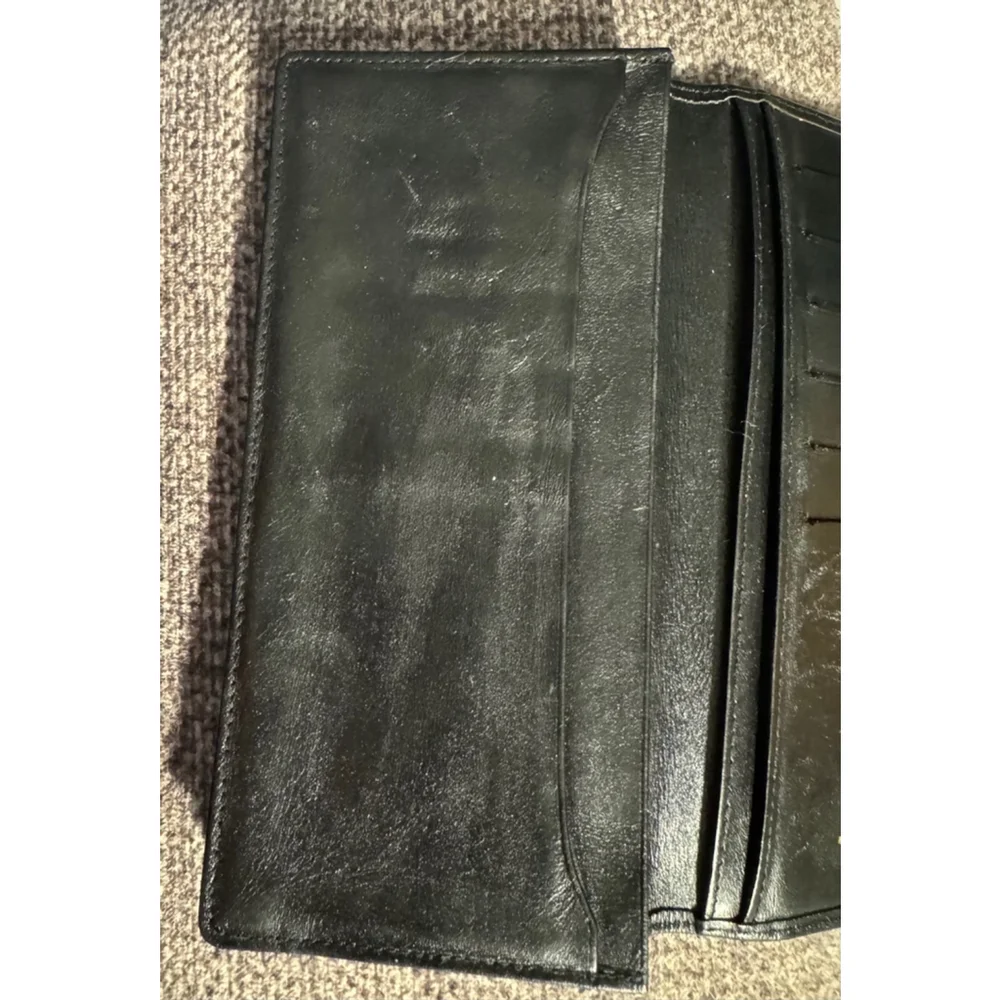 Dunhill Vintage Leather Long Wallet
